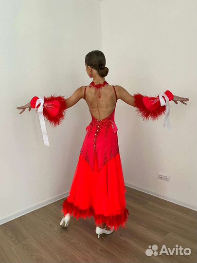 Платье стандарт бальные танцы