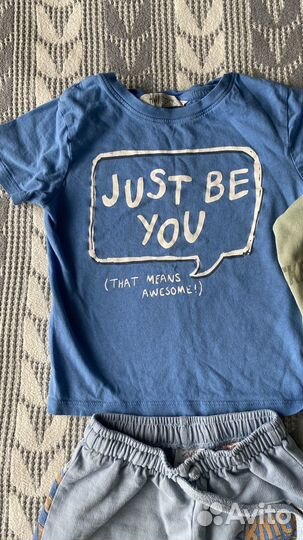 Вещи пакетом на мальчика zara h&m 92