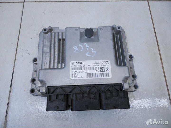 Блок управления двигателем C3 2009-2016