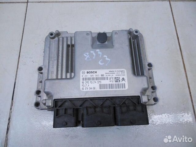 Блок управления двигателем C3 2009-2016