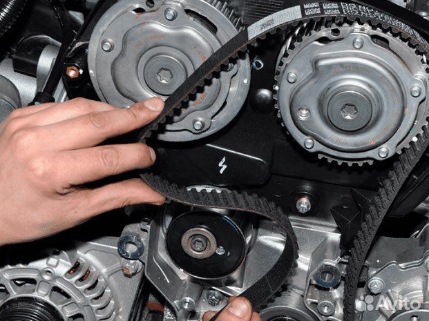 Замена грм помпы