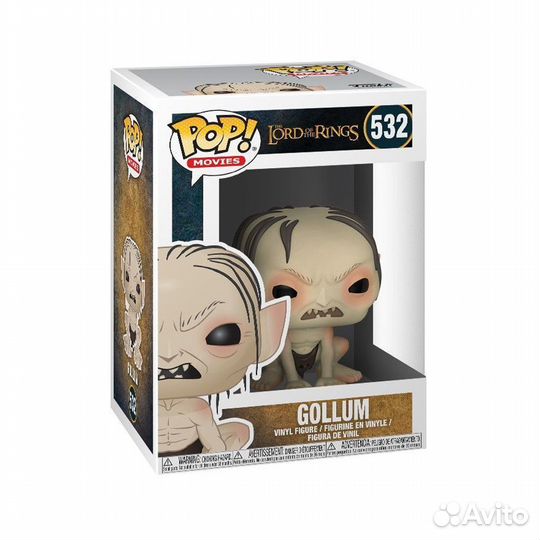 Funko POP lotr/Hobbit S3 Gollum w/Chase 13559