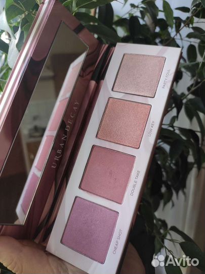 Urban decay палетка Backtalk + спрей All nighter