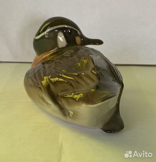 Фарфоровая Статуэтка Утка Селезень Фарфор лфз