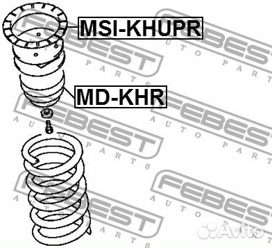 Проставка задней пружины верхняя