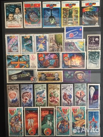 Марки - Космос