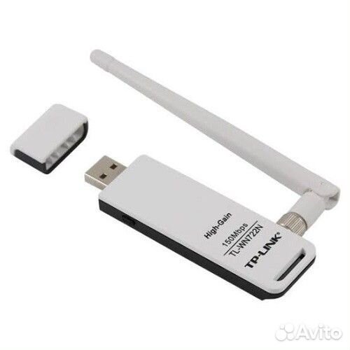 Сетевой адаптер TP-Link WiFi TL-WN722N USB 2.0 (ан