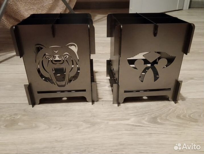 Походная кухня: печка щепочница