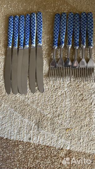 Вилки ножи набор СССР нерж