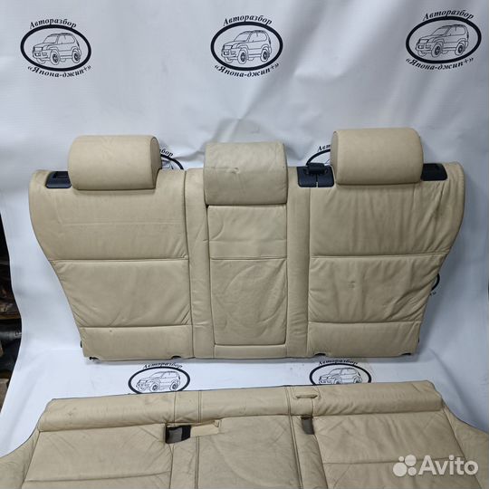 Диван задний бежевый BMW x5 e53