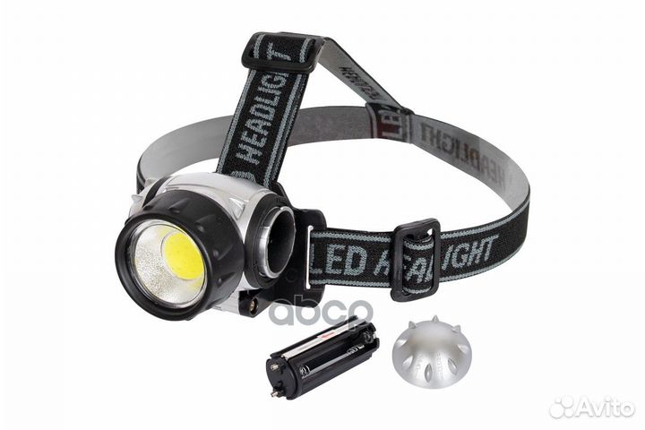 Фонарь налобный светодиодный 3W kraft KT 835902