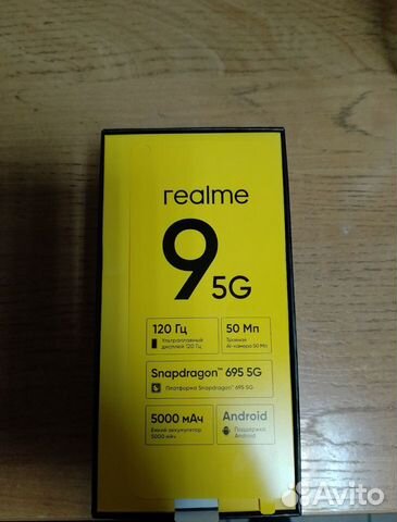 realme 9 5G, 4/128 ГБ объявление продам