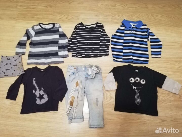 Пакет детских мальчиковых вещей на 10-18 мес