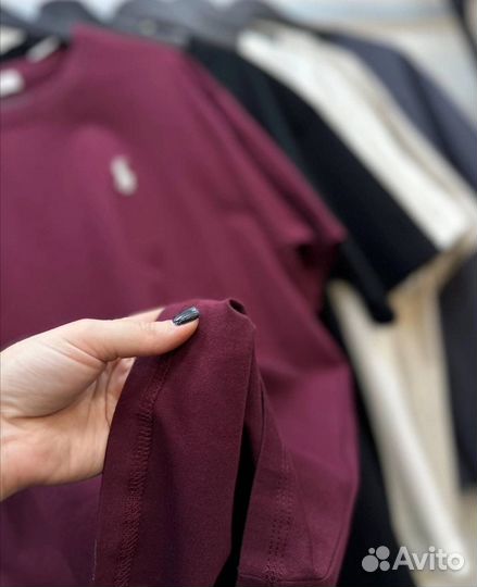 Футболка polo ralph lauren оверсайз