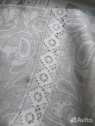 Скатерть большого диаметра 