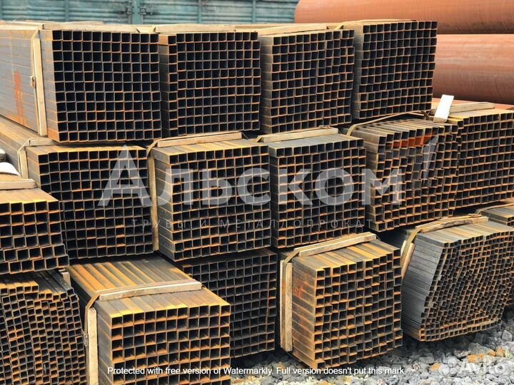 Труба на столбы для забора