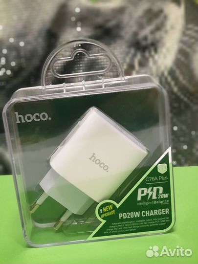 Зарядное устройство Hoco 20W.Новое.Быстрая зарядка