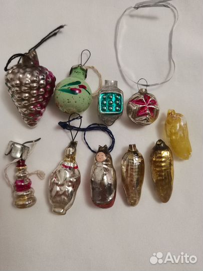 Елочные игрушки СССР (мини)