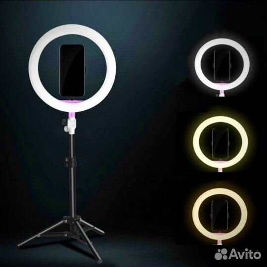 Кольцевая лампа + штатив