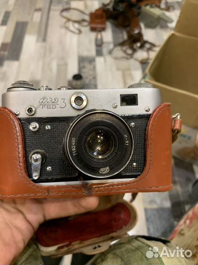 Плёночный фотоаппарат Фэд 3