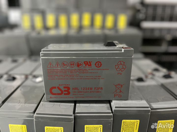 Акб CSB 1234W F2FR 12v 9ah оригинал