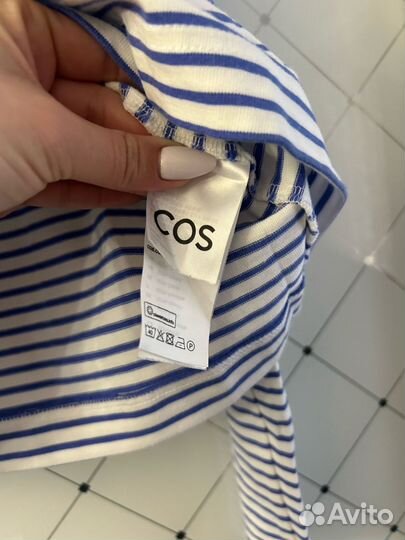 Хлопковый джемпер Cos