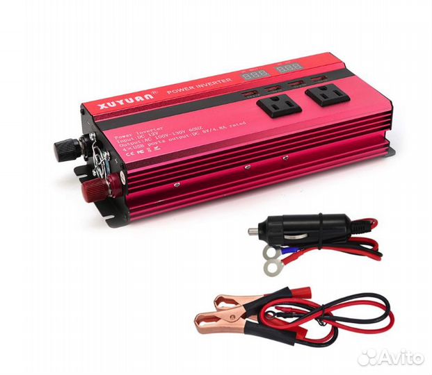 Инвертор преобразователь 12 В 220В 10000 вт