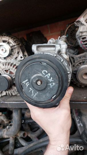 Компрессор кондиционера на фольксваген