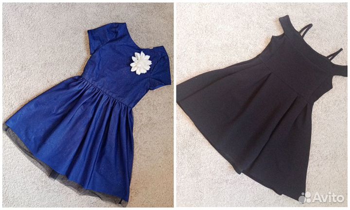 Фирменные платья для девочки 9-10-11 лет