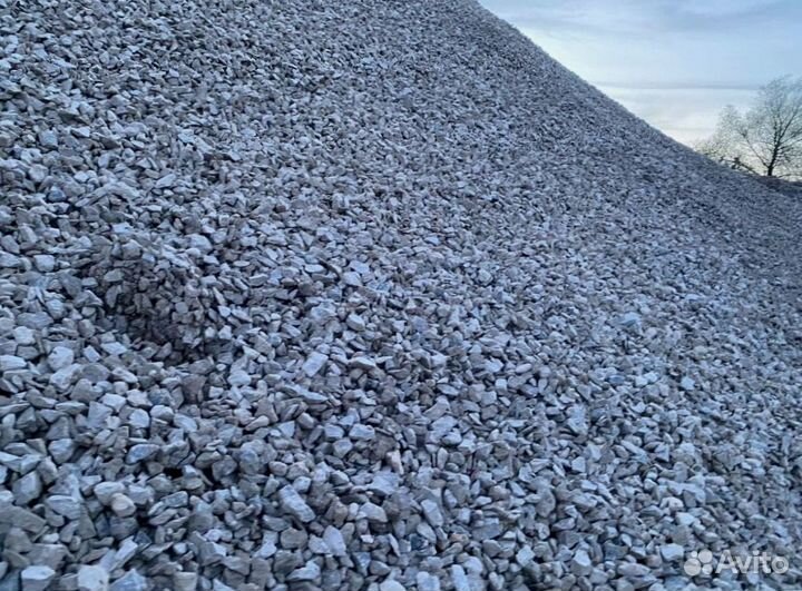 Щебень доломит