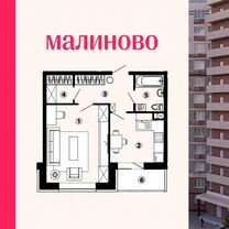 1-к. квартира, 41,1 м², 1/12 эт.