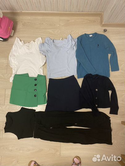 Япомогаю Вещи пакетомна девочку 146-152 с обувью