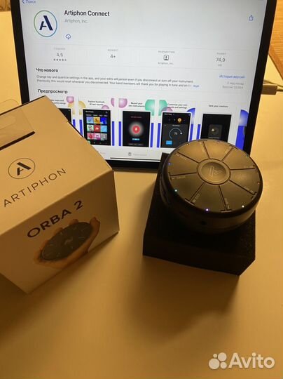 Artiphon orba 2 синтезатор,лупер,midi-контроллер