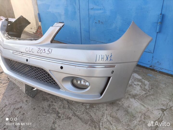 Передний бампер мерседес w203