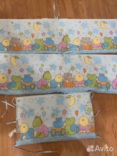 Бортики в детскую кроватку