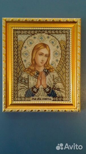 Икона Ангел Хранитель, Семистрельная Божия Матерь