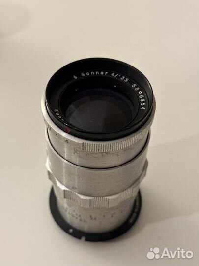 Объектив carl zeiss jena sonnar 135mm f4