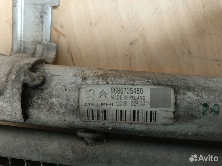 Радиатор кондиционера Peugeot RCZ