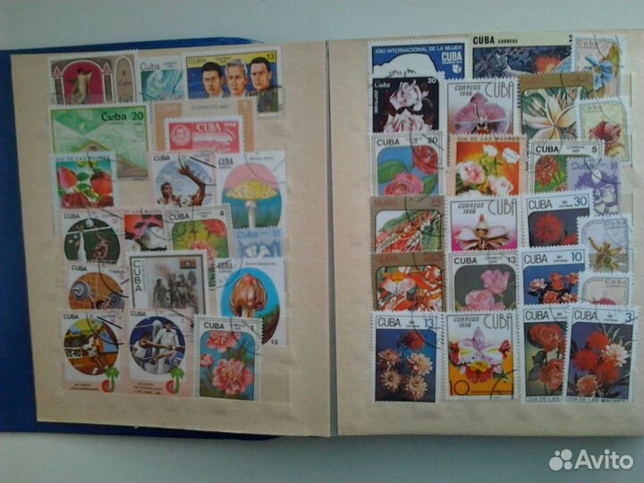 Почтовые коллекционные марки Кубы (50-90 гг.)