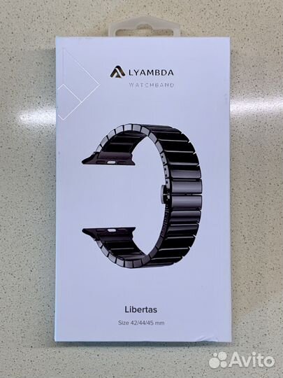 Ремешок керамический Apple lyambda libertas Черный