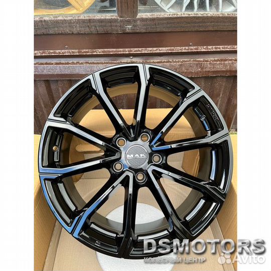 Диски DaVinci 6.5/17 5x112 ET43 d57.1 gloss black