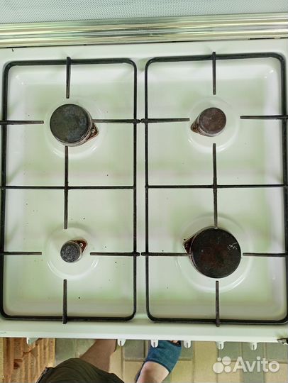 Комбинированная газовая плита indesit