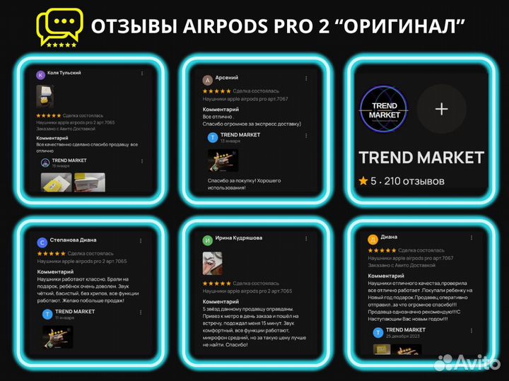 Наушники apple AirPods Pro 2 арт.7008