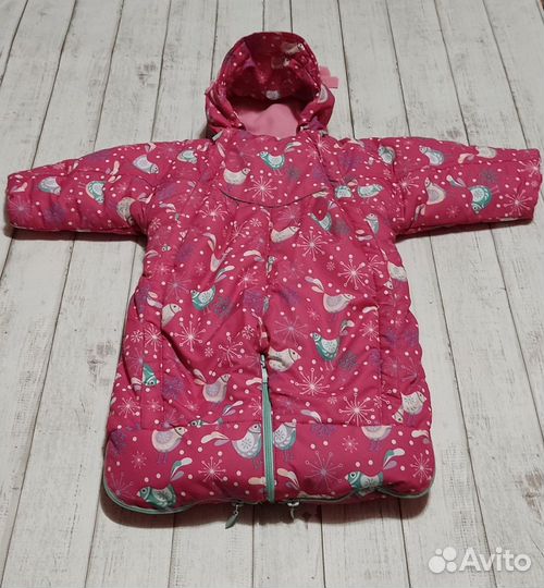 Комбинезон-трансформер зимний для девочки