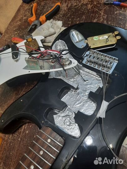 Ремонт, отстройка электрогитар