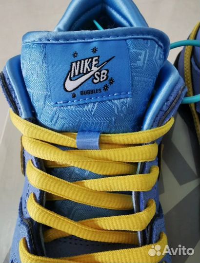 Powerpuff Girls x Nike Dunk SB blue Оригинал