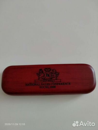 Футляр и ручка из красного дерева MLR