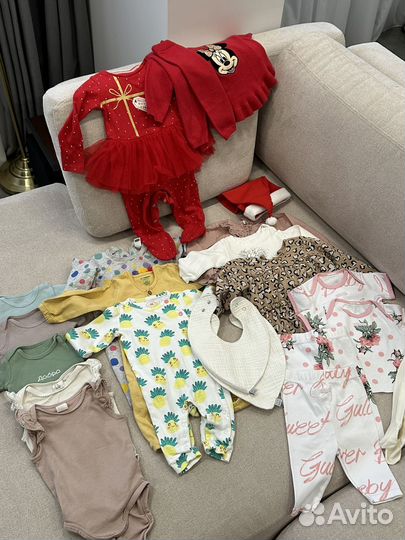 Детские вещи пакетом 56-74