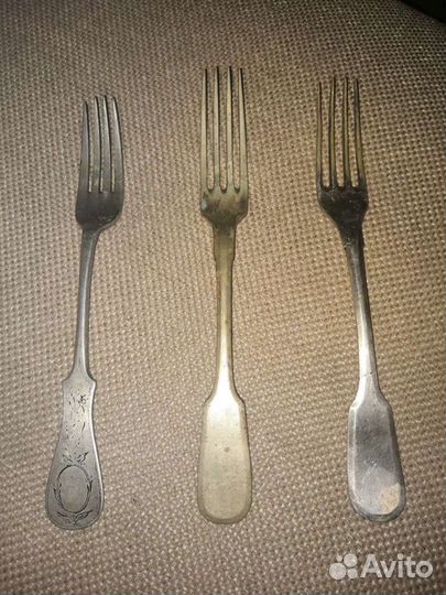 Старинная вилка