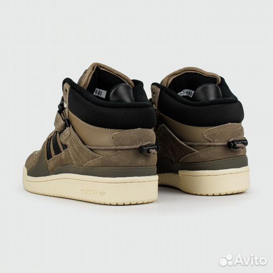 Adidas Forum Mid x Bad Bunny Brown with Fur